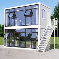 SKYLINE, fabricant de maisons conteneurs pliables au design épuré, bureau préfabriqué, maison modulaire en kit, mini-maison portable, bâtiment en acier