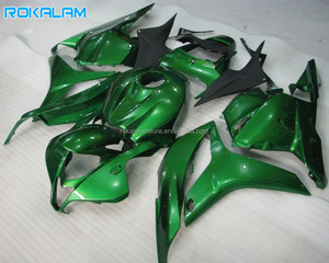 Kit de Carenado Completo Verde para <span class=keywords><strong>Honda</strong></span> CBR600RR F5 2009 2010 2011 2012 <span class=keywords><strong>CBR</strong></span> <span class=keywords><strong>600RR</strong></span> 09 10 11 12 CBR600 RR Carenados para Motocicleta Deportiva - Product Image 1