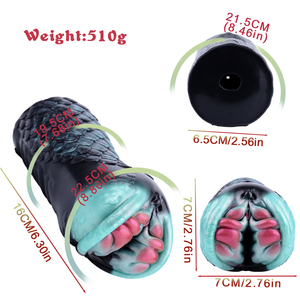 Masturbador de Fantasía GEEBA Black Mamba, Serpiente, Sable, Ganso Salvaje, Vagina Suave y Ajustada, Copa de Masturbación de Silicona, Juguetes Sexuales Masculinos al por Mayor - Product Image 4