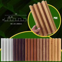 Panneaux muraux WPC, grain de bois, imperméables, ignifuges, faciles à installer
