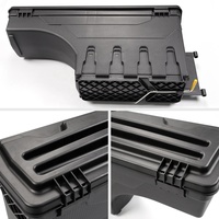 KSCPRO verrouillable boîte de rangement balançoire caisse camion lit boîte à outils pour Silverado Sierra 1500 2500 3500 07-18