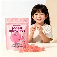 Gummies au Safran avec Extrait de Safran OEM ODM Marque Privée Usine de Compléments Alimentaires Personnalisés