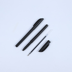 ปากกาลูกลื่นสีดำ 0.5 มม. ปลายหัวกระสุนแบบคลาสสิกสำหรับสำนักงานโรงเรียนเครื่องเขียนเปลือกพลาสติก - Product Image 4