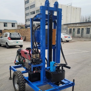 Giàn khoan giếng khoan dầu điện diesel 200m, giàn khoan mỏ, máy khoan nước của nhà máy nông nghiệp Trung Quốc - Product Image 5