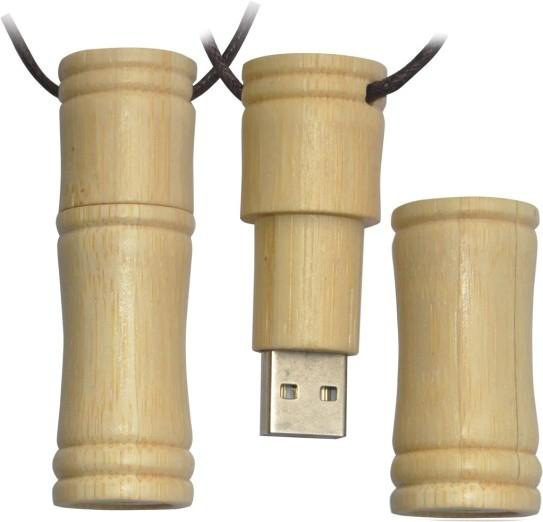 CE ROHS Certified Wooden Carbonized Bamboo USB 2.0 Flash Drive 1GB-1TB
