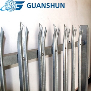 Clôture de sécurité <span class=keywords><strong>en</strong></span> <span class=keywords><strong>fer</strong></span> <span class=keywords><strong>forgé</strong></span> Euro Palisade, clôture de jardin, portail décoratif <span class=keywords><strong>en</strong></span> métal noir pour jardin - Product Image 6