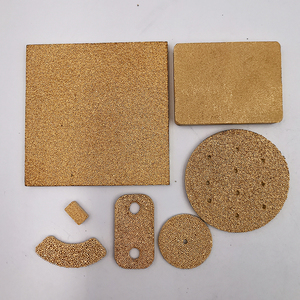 Tùy chỉnh bộ lọc đĩa bằng bột đồng/đồng thau nhiều cấp độ hạt, được nung kết - Product Image 4