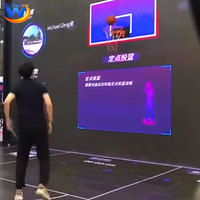 Sistema de Proyección Interactiva de Baloncesto AR, Simulador de Juegos Deportivos Interactivo, Equipo Interior para Centro de Entretenimiento