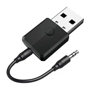 USB Wireless 5.0 Sender Empfänger 4-in-1 Mini Audio Adapter 3,5mm Wireless AUX Adapter für TV PC Kopfhörer Lautsprecher
