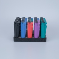 Briquet simple et classique Briquets étanches et coupe-vent en plastique Accessoires pour fumeurs