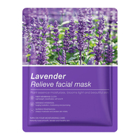 Masque facial en feuille hydratant, raffermissant et nourrissant pour le nez et le visage, à la rose, au thé vert et à la vitamine C, format voyage, marque privée