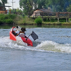Mini bateau à réaction électrique monoplace avec <span class=keywords><strong>pompe</strong></span> à jet pour location en parc aquatique ou complexe hôtelier - Product Image 3