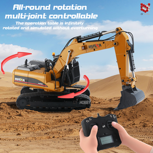 <span class=keywords><strong>HUINA</strong></span> — pelle RC entièrement en métal, 1580, version mise à niveau, 4 1:14 23Ch, avec de grands camions, <span class=keywords><strong>580</strong></span> - Product Image 5