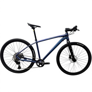 Vélo de montagne SpiritX 29 pouces en aluminium, freins à disque hydrauliques, pédalier creux 9 vitesses 40T, pneus 700x35C, confortable pour la route P100 - Product Image 1