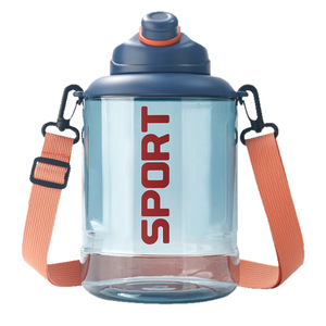 Sport Water Bottle 2.5L Large Capacity PC Material Reusable With Straw And Direct Drink For Outdoor Use - Product Image 5