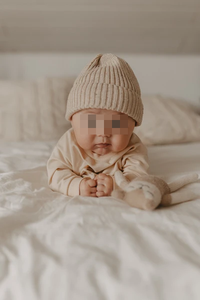 Bonnet et bonnet en coton pur de bonne qualité pour l'automne et l'hiver - Product Image 5