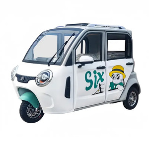 Triciclo Eléctrico para Adultos con <span class=keywords><strong>Cuatro</strong></span> Puertas y <span class=keywords><strong>Cuatro</strong></span> Asientos, Potencia de 1000 W, Voltaje de 60 V - Product Image 1