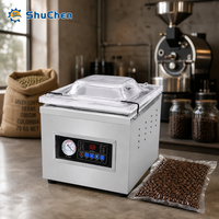Machine d'emballage sous vide automatique Shuchen 220V pour sachets de poulet, fromage et café en vrac