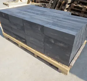 Blocs d'électrode de graphite de bloc de graphite de haute pureté pour la coulée