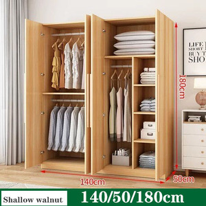 Tủ quần áo gỗ tự nhiên chắc chắn, giá rẻ, thiết kế hiện đại, xuất xưởng trực tiếp, dùng cho phòng ngủ và phòng khách - Product Image 4