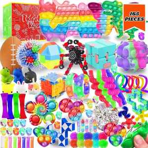 JYTZ0103 Drop Ship 22 25 26pc 54 30 Pcs <b>Fidget</b> <b>Toys</b> Pack Set Pops Box Stress Jumbo <b>Fidget</b> <b>Toys</b> Set With Case for <b>Cheap</b> - Product Image 1