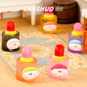 <b>Rainbow</b> <b>Candy</b> DIY Creative Studio Resin Glow In Dark Lipstick Doll Accessories Cartoon Diy Home Decoration Craft Kit - Product Image 4
