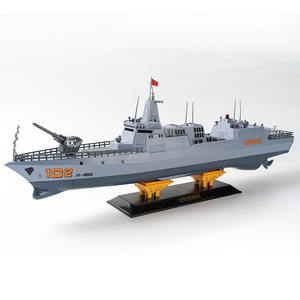 Bateau télécommandé 2,4G, modèle de croiseur, navire de guerre avec capteur de mouvement, <span class=keywords><strong>cadeau</strong></span> pour garçons, piles incluses - Product Image 1