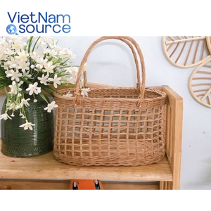 Artisanat traditionnel panier de rangement en bambou organisateur décoratif assiettes jetables de Source du Vietnam - Product Image 2