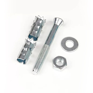 Sleeve Anchors Expansion Bolts Metric Full Thread Zinc Plated Carbon Steel Grade A Level 4.8 For Lightweight Hollow Bricks - Product Image 1