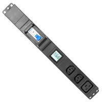 Disjoncteur 220V 30A en alliage d'aluminium pour unité de distribution d'alimentation (PDU) pour armoire de bureau à domicile