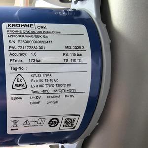 Flowmeter Area Variabel Krohne DK32/34 Baru dan Asli untuk Aliran Rendah dan Gas DK32 - Product Image 5