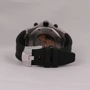 Montre Moissanite personnalisée avec testeur de diamants DEF couleur VVS montre glacée Hiphop montre Moissanite pour hommes - Product Image 2