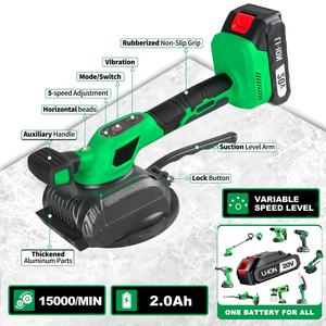 เครื่องมือไฟฟ้าไร้สายระดับอุตสาหกรรม 20V สำหรับงานพื้น รุ่น CTM-20A C แหล่งจ่ายแบตเตอรี่จากคลังสินค้าในสหรัฐอเมริกา - Product Image 3