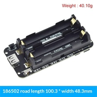 18650 Pil Tutucu V3 Geliştirme Kartı Uyumlu Raspberry Pi 3 Aşırı Şarj Koruması 5V