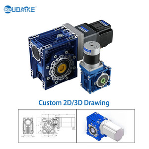 <span class=keywords><strong>Moteur</strong></span> CC sans balais à bride personnalisé BeUDMKE de 42 mm à 130 mm avec réducteur à vis sans fin 13 N.m à 230 N.m pour AGV/AMR - Product Image 4