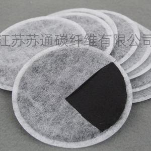 Lámina de filtro de fibra de carbón activado de 1.4m de ancho, compuesto de doble cara para adsorción de olores, fieltro no tejido - Product Image 5