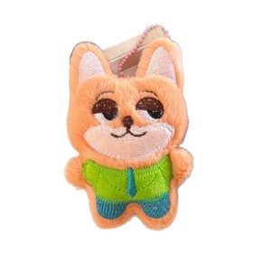 Vente flash Jouets en peluche de stars de cinéma Animaux en peluche réalistes Renard <span class=keywords><strong>Nick</strong></span> Lapin Judy Peluches Petits porte-clés mignons en peluche pour les fans - Product Image 5