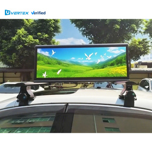 Pantalla LED para Taxi P2.5 Anticolisión y Antigolpes, Pantalla LED de Alta Luminosidad para Techo de Taxi, Pantalla LED Exterior de Alta Definición - Product Image 2