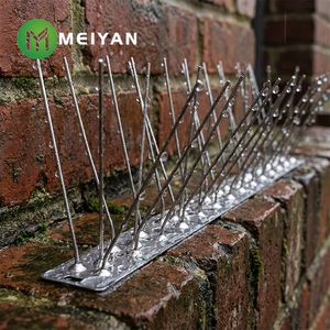 Vente directe d'usine, pointes anti-oiseaux en acier inoxydable massif SS304, écologiques, dissuasives pour les pigeons, pour toiture - Product Image 2