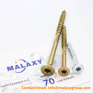 Malaxy viti per legno #8 #2 Torx stella di azionamento svasata testa truciolare vite per esterni Decking vite - Product Image 2