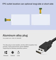 Nouveau film tactile capacitif transparent personnalisé avec interface USB pour usage professionnel - Multi-TAILLES (17-100 pouces)