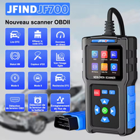 Lecteur de codes de panne de moteur de voiture universel OBD2 JUNYI T200, outil de diagnostic CAN pour tous les véhicules OBDII depuis 1996 et plus récents