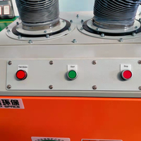Unité d'extraction des fumées de filtre à air industriel à deux bras d'aspiration auto-nettoyants à souder
