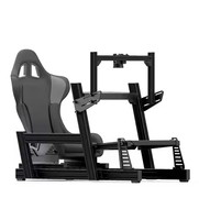 Cockpit de simulateur de course professionnel GT1 avec cadre de mouvement dynamique et profil en aluminium 4080 pour la simulation de conduite