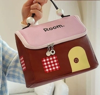 Tas Kosmetik Fashion Bergaris Katun Baru 2025, Portabel dengan Ritsleting, Tas Jinjing untuk Perjalanan, Kapasitas Besar, Terdapat Sekat Penyimpanan, untuk Wanita