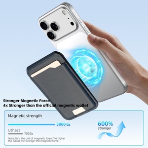 Porte-cartes Google Android, localisateur de <span class=keywords><strong>valise</strong></span>, traceur <span class=keywords><strong>AirTag</strong></span>, portefeuille-carte, localisateur sans fil rechargeable MFI pour <span class=keywords><strong>AirTag</strong></span> - Product Image 5