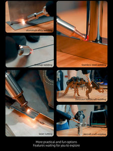 เครื่องเชื่อมไฟเบอร์เลเซอร์แบบพกพาสำหรับงาน DIY ที่บ้าน - เครื่องเชื่อมแบบมือถือใช้งานง่าย - Product Image 3