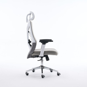 <span class=keywords><strong>Silla</strong></span> Ejecutiva Ortopédica Premium con Malla, Resorte Dinámico Lumbar, Reposabrazos 3D Ajustables, Respaldo Alto Transpirable y Giratorio - Product Image 4
