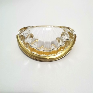 CX204 Kitchen High Quality Luxury Home Decoration Cabinet Drawer <strong>Door</strong> Cup Pull Glass Crystal Pull Handle - Product Image 5