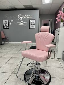 Sillón Reclinable de Cuero <span class=keywords><strong>para</strong></span> Salón de Belleza <span class=keywords><strong>para</strong></span> Estilismo de Cejas, Uñas y Pestañas, Muebles <span class=keywords><strong>para</strong></span> Peluquería - Product Image 4